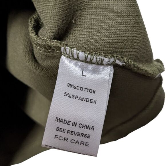 WISHLIST Ribbed Ruffle Tank Top L - Picture 4 of 5